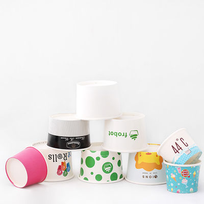 363cc đồ uống compostable giấy bát đơn tường thực phẩm thùng để lấy đi