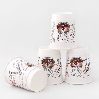 12oz 430ml Double Wall Cups PE phủ một lần dùng Cups compostable giấy