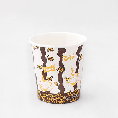 6oz 180ml giấy tường đơn ly nóng PE phủ 72mm