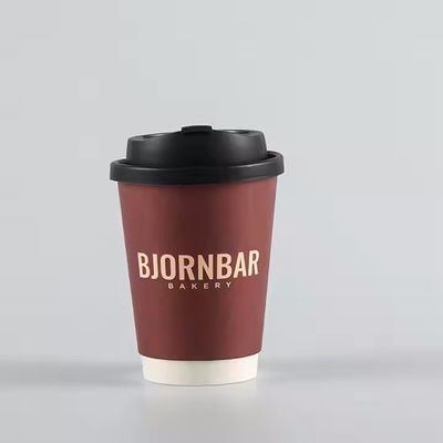 Không có nhựa Custom Double Wall Coffee Cups dùng một lần 610ml 20oz