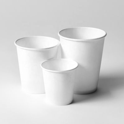 PLA lớp phủ giấy cốc tường đơn 3.5oz 85ml Pla Cold Cups Biodegradable