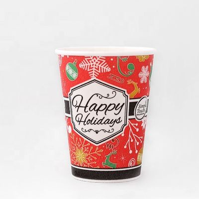 PE phủ một bức tường dùng một lần 0.3L 8oz một bức tường giấy cốc cách nhiệt