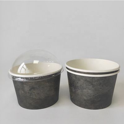 Cốc giấy đồ uống nóng với kích thước 500ml Chất chứa để mang đi với nắp mái vòm