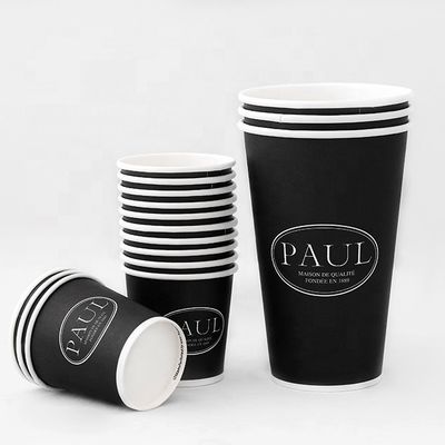 Eco Friendly in ấn dùng một lần cốc 20oz 600ml giấy cốc cà phê với logo