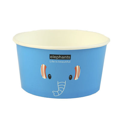 Bàn giấy ăn trưa kích thước tùy chỉnh 930ml vòng PLA hộp kem dùng một lần