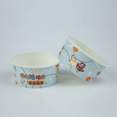 500ml Biodegradable Paper Bowls Custom Logo Salad Noodle Bowl (Màn giấy phân hủy sinh học)