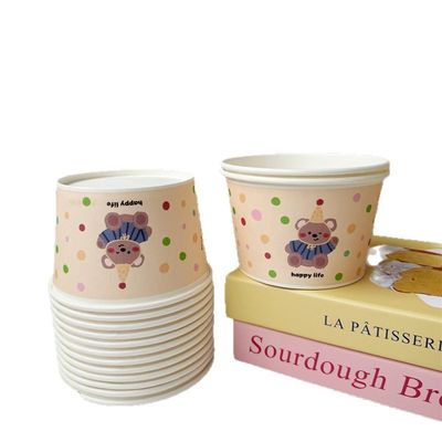 Đồ chứa giấy 500ml 600ml Salad vòng