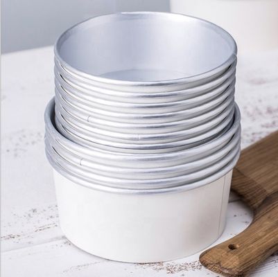 Vàng nhôm dải giấy Bowl PE PLA nhựa miễn phí phủ hình tròn Bowl
