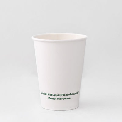 12oz 430ML một lần sử dụng PE phủ giấy đơn cốc với logo tùy chỉnh