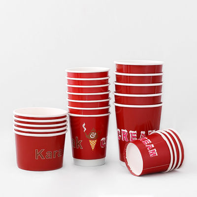 540ml Double Wall Paper Coffee Cups OEM Cold Drink Một lần sử dụng 16oz Double Wall Cups