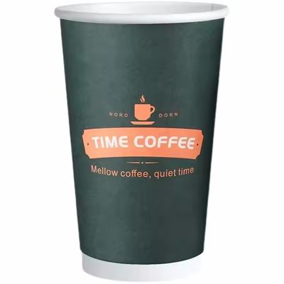 Một lần sử dụng 630ml Double Wall Paper Cup PLA phủ 22oz Drinking Paper Cup
