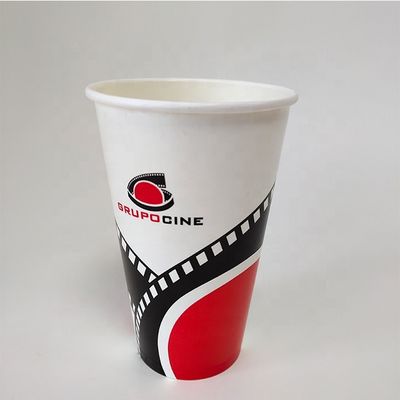 Đồ uống đơn Wall Paper Cup 22oz 630ml Biodegradable To Go Cups PE phủ