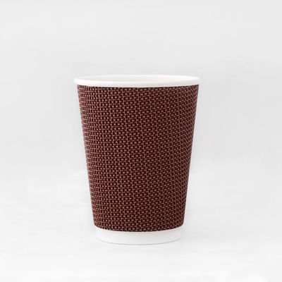 Đồ uống sữa Cups tường Ripple 16oz 540ml Cups cà phê lồi