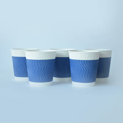 22oz 630cc Ripple Wallpaper Cup For Juice PE phủ lớp phủ thân thiện với môi trường