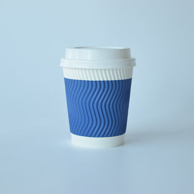 Thức ăn cấp độ Ripple Wall Paper Cup 22oz Thương hiệu dùng một lần Cups ODM Eco Friendly