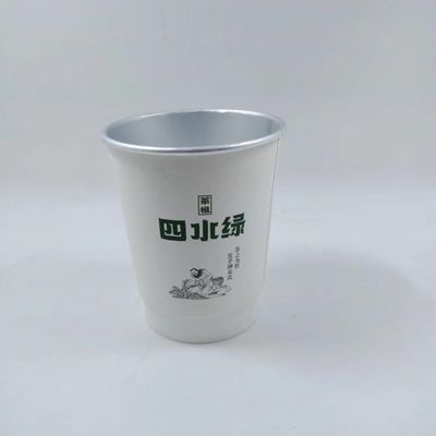 Cốc giấy nhôm dùng một lần 125ml PE phủ tường hai cho đồ uống nóng