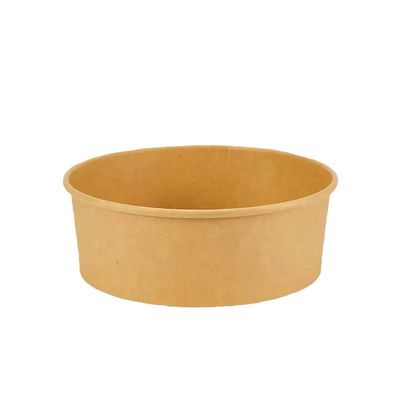 Soup Noodle Take Away Paper Bowl 930ml Quả salad tròn Các thùng nấu ăn