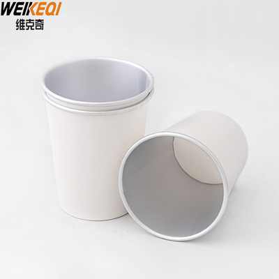 Custom nhựa nhôm đơn tường giấy cốc cho trà nóng